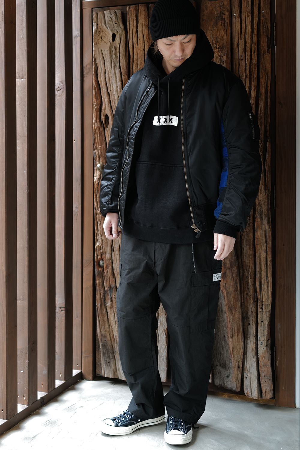 SEQUEL - SQ-24AW-JK-07 MA-1 BLACK | River