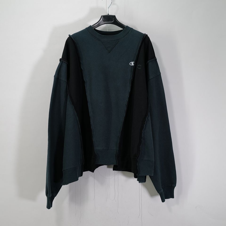 ディスカバード NEWSED Wide College Sweat 再構築 - トップス