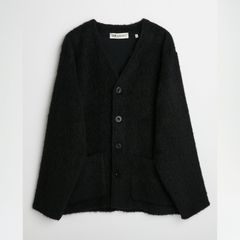 OUR LEGACY - CARDIGAN BLACK MOHAIR. | River