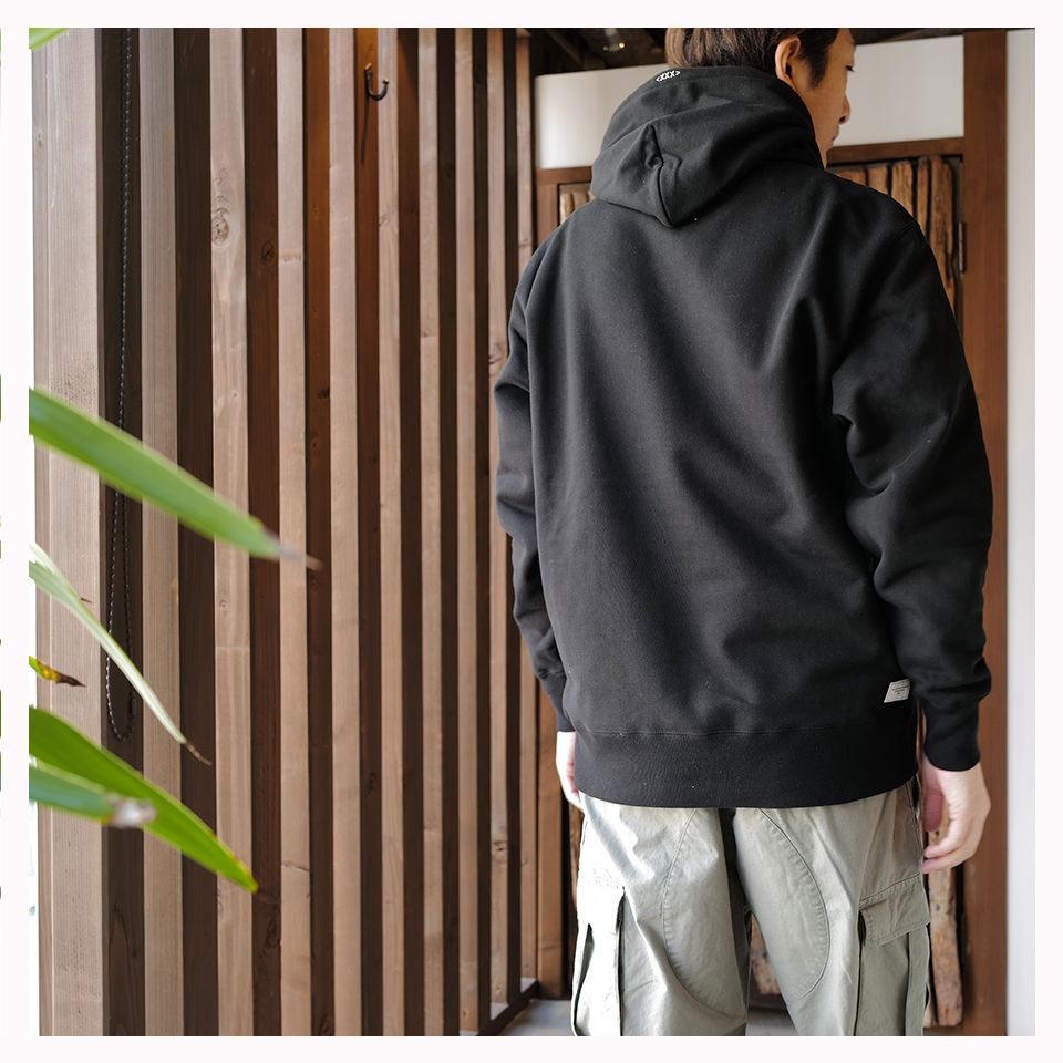 GOD SELECTION XXX - 【Last1 M】GX-A23-HD-03 HOODIE BLACK | River