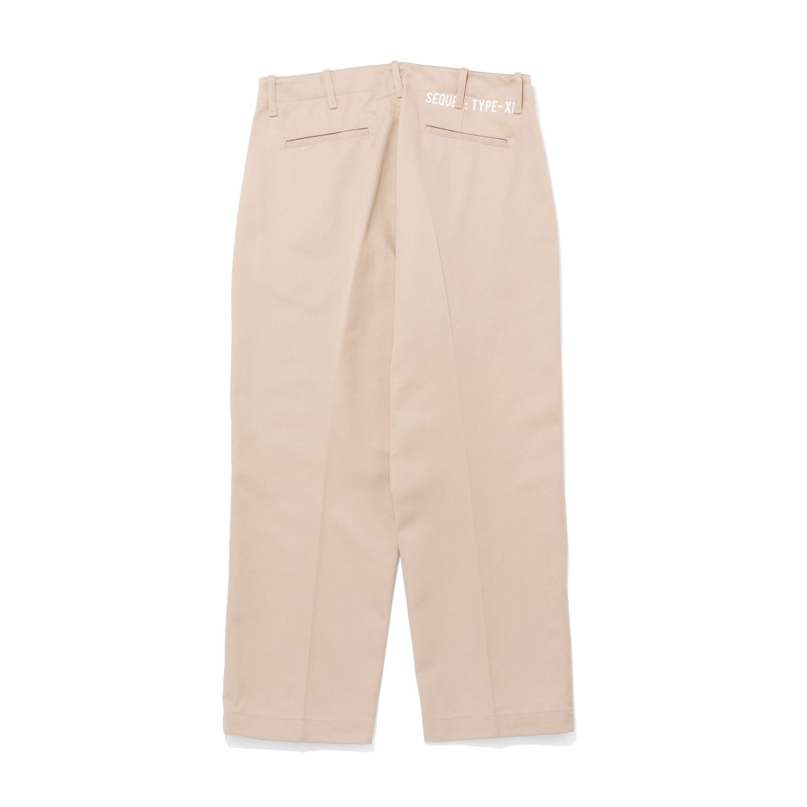 代引無料SEQUEL CHINO PANTS(TYPE-XF) BLACK パンツ