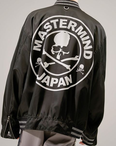 【mastermind JAPAN】 VERSITY JACKET  Black