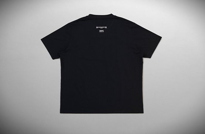 xTRIPPY ART  TEE MONALIZA  Black