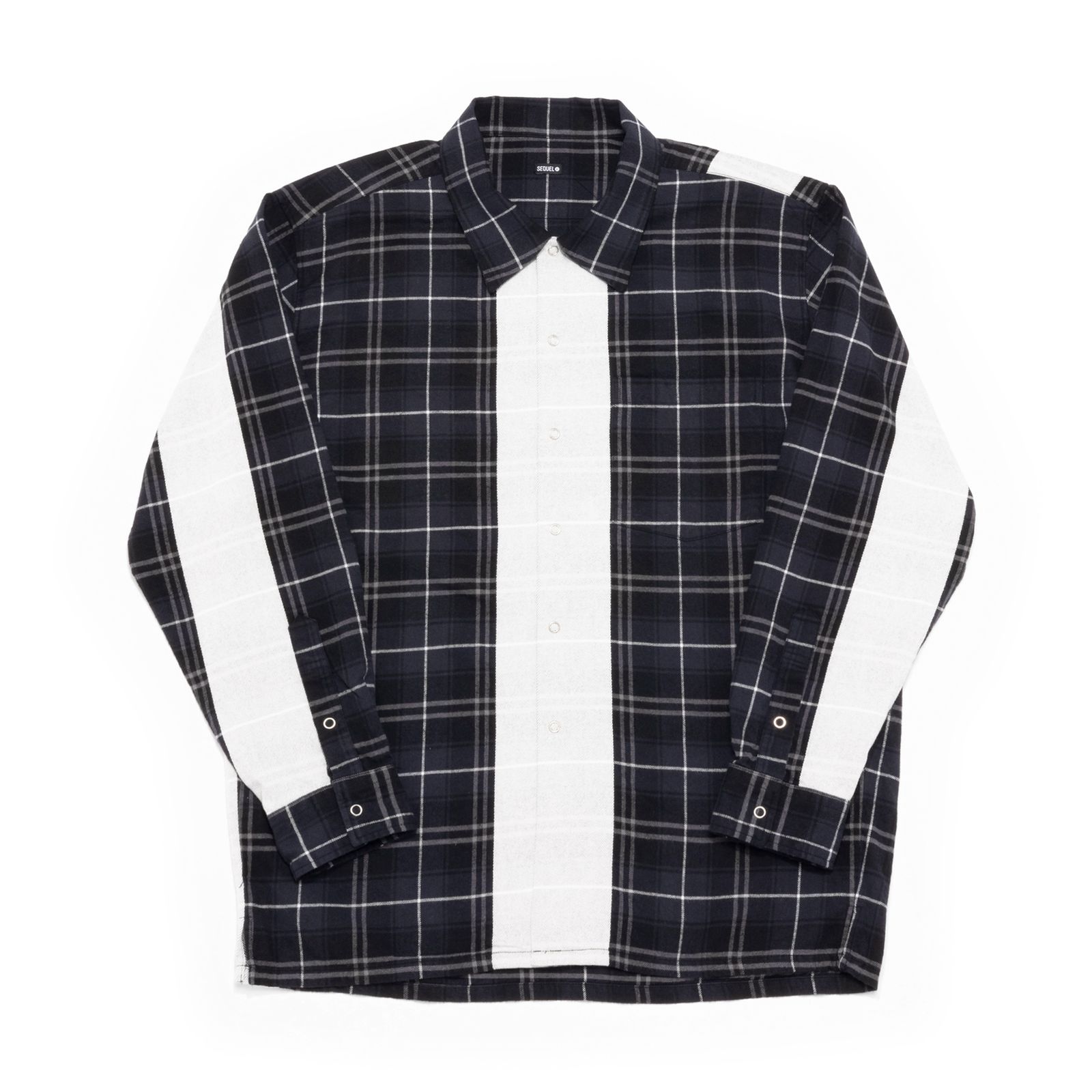SEQUEL シークエル フランネル チェック シャツ 藤原ヒロシ 定価4.1万