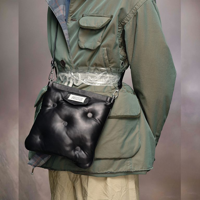 Maison Margiela - 「グラム スラム」フラップポケットバッグ / Black  