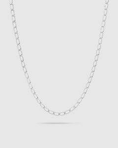 Arlo Chain Medium 20.5Inch / カーブ チェーン スリム ネックレス