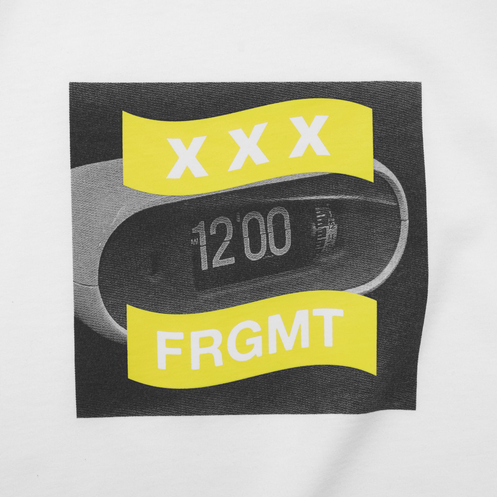 【LAST1 XXL】 GX-S25-12FST-01 XXX 12th ANNIVERSARY T-SHIRT  xFRAGMENT  WHITE