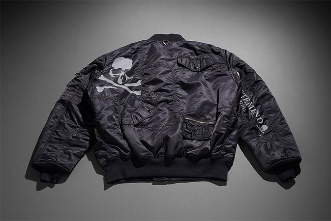 MASTERMIND WORLD x ALPHA INDUSTRIES】 BOMBER JACKET | River