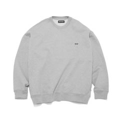 GX-S24-CN-04  CREW NECK SWEAT SHIRT   GRAY