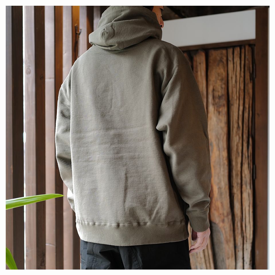 GX-A25-CS-03  HOODIE   OLIVE