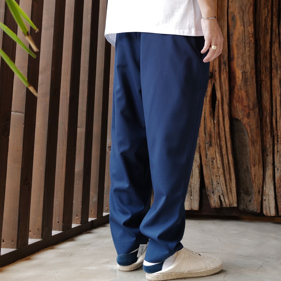 MARNI - 【ラスト1点Size48】TROPICAL WOOL PANTS Blue | River