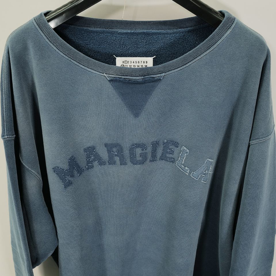 Maison Margiela - ロゴ オーガニック コットン スウェットシャツ | River