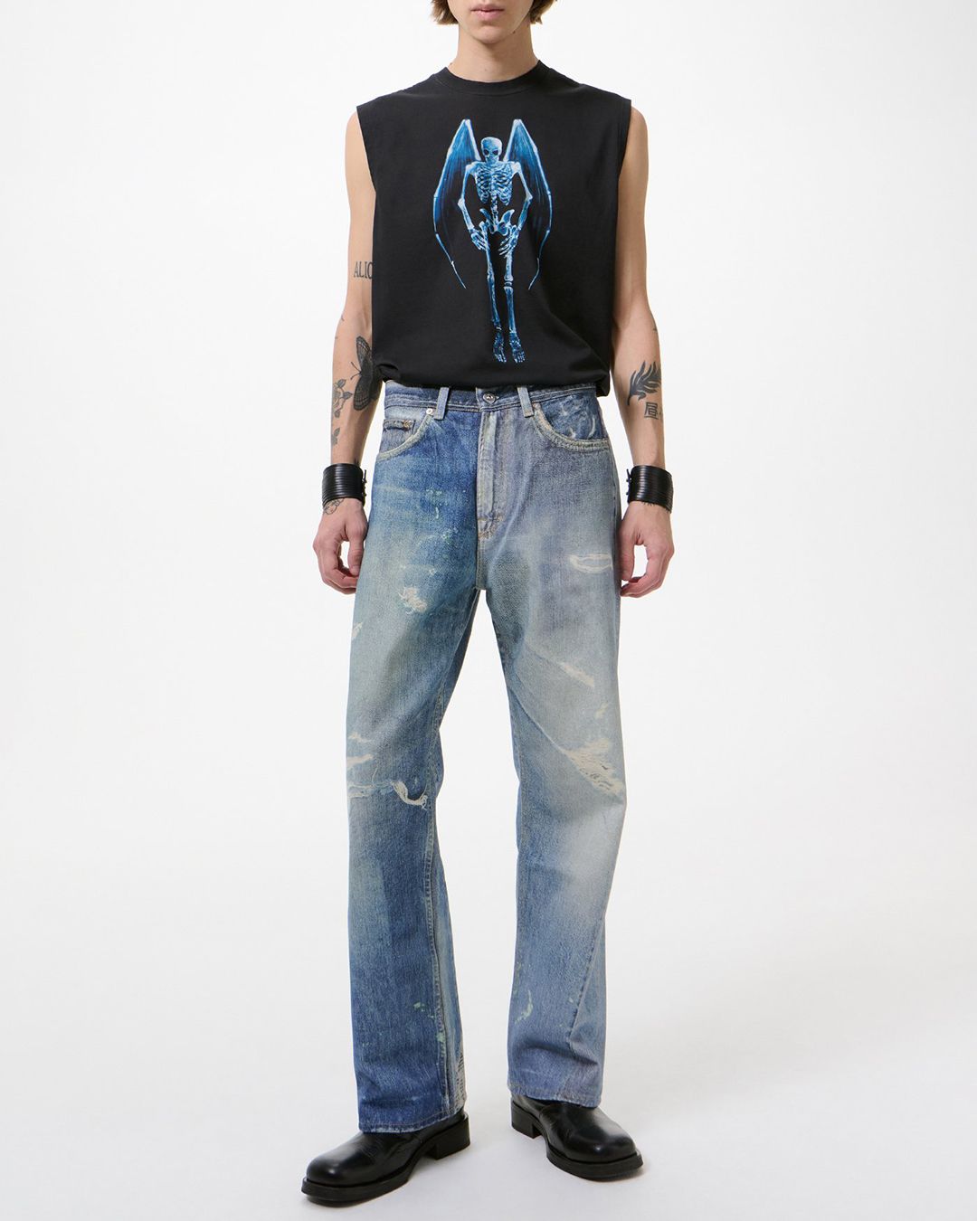 THIRD CUT   Digital Denim Print