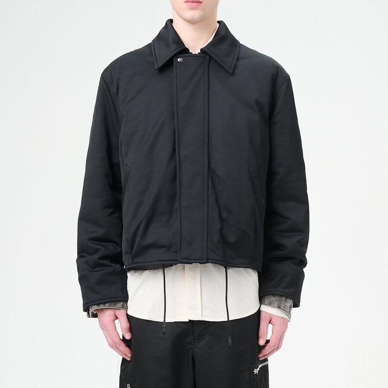 OUR LEGACY - ACE JACKET Black Aero Nylon | River 