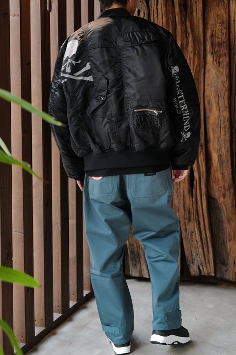【MASTERMIND WORLD x ALPHA INDUSTRIES】   BOMBER JACKET