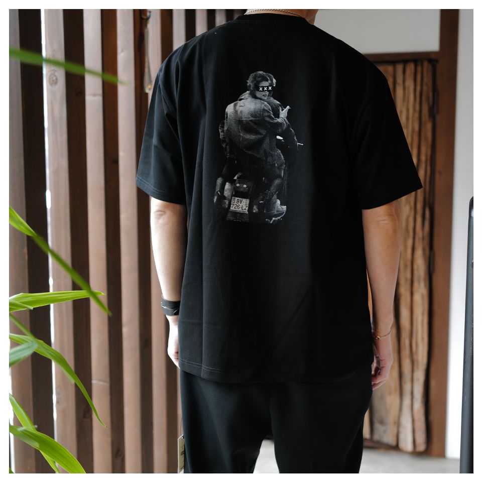 【Last1 L】GX-A25-ST-17   T-SHIRT   BLACK