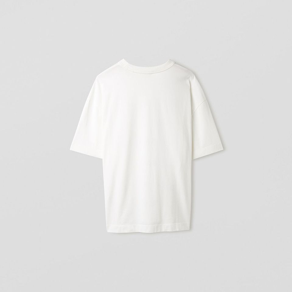 LM1-4 Oversized T-shirt [CENTRAAL PROCESS] Light Ecru