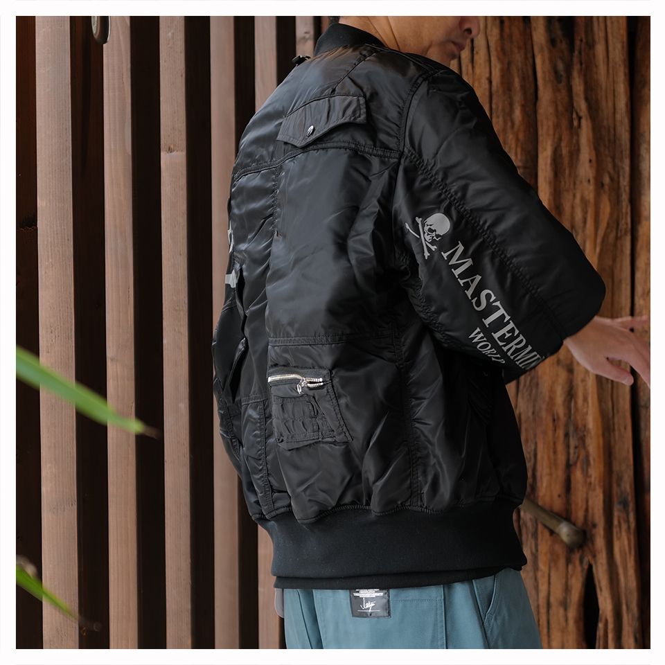 mastermind JAPAN - 【MASTERMIND WORLD】 x Alpha Industries Bomber