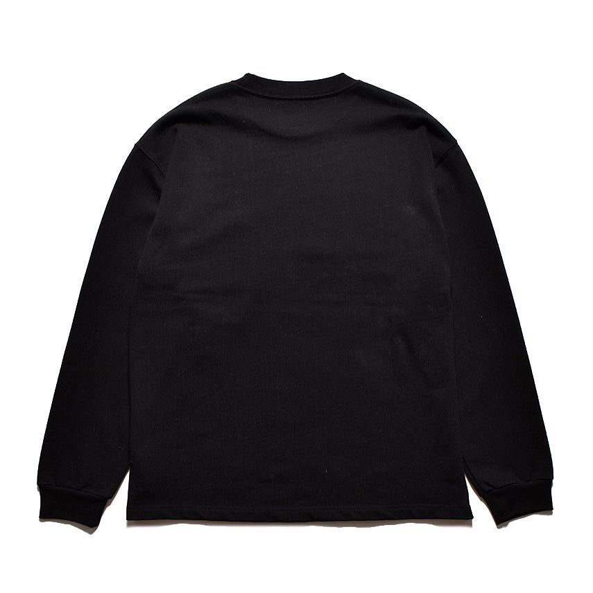 Heavy weight Loose Fit L/S T-SH Black