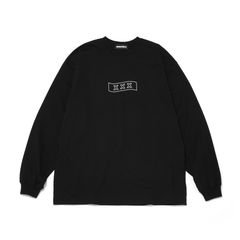 GX-A26-LT-03   LONG SLEEVE T-SHIRT   BLACK