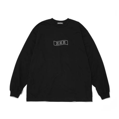 GX-A26-LT-03   LONG SLEEVE T-SHIRT   BLACK