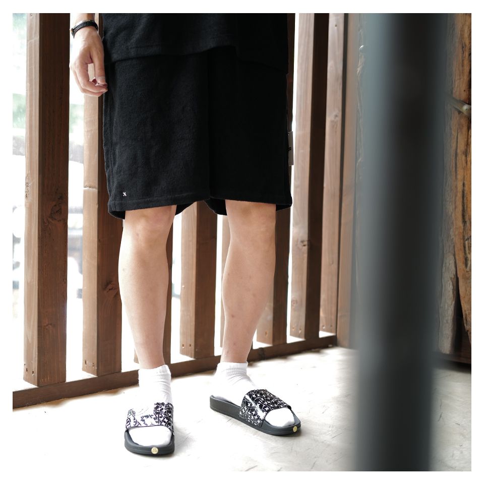 【Last1点 L】 GX-S24-SP-04 PILE BORAD SHORTS  BLACK