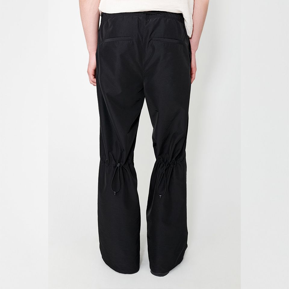 OUR LEGACY WANDER TROUSER BLACK NYLON 46