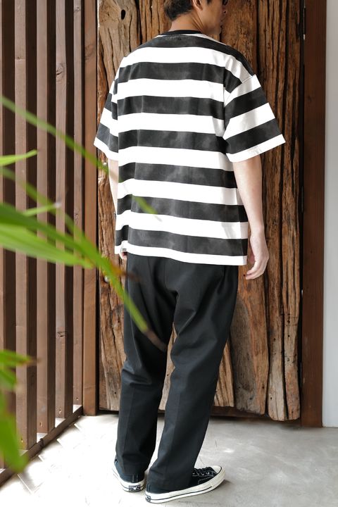 MINEDENIM ボーダーT