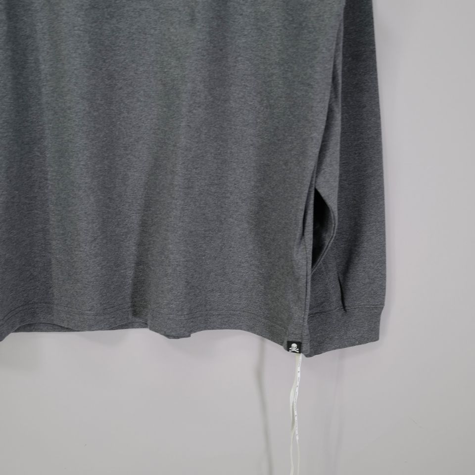 【mastermindJAPAN】 FOAMY LS TEE  TOP GRAY
