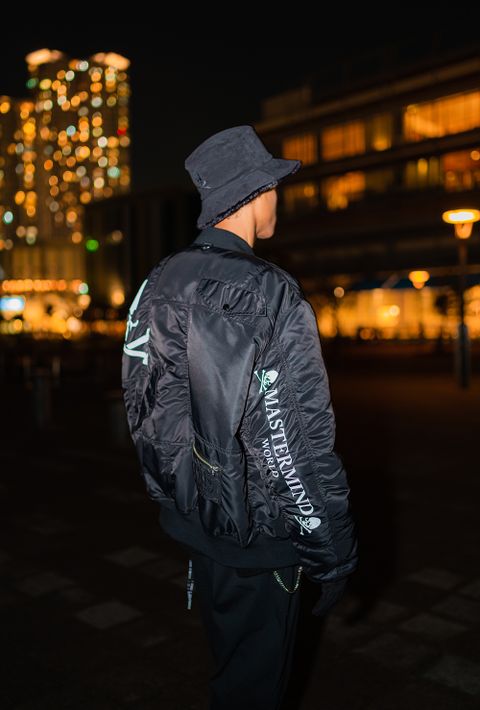 【MASTERMIND WORLD x ALPHA INDUSTRIES】   BOMBER JACKET