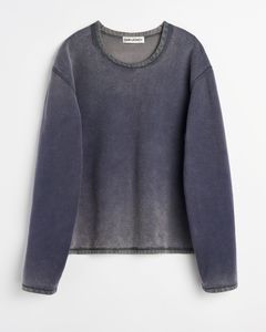 DOUBLE LOCK U NECK  Grape Alloy Star Fleece
