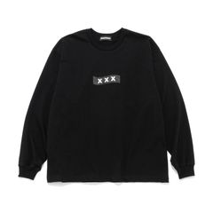 【Last1 SizeM】GX-A25-LT-03  LONG SLEEVE T-SHIRT   BLACK