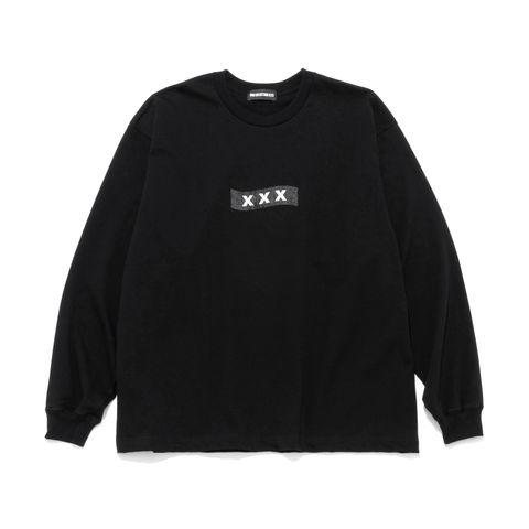 【Last1 SizeM】GX-A25-LT-03  LONG SLEEVE T-SHIRT   BLACK