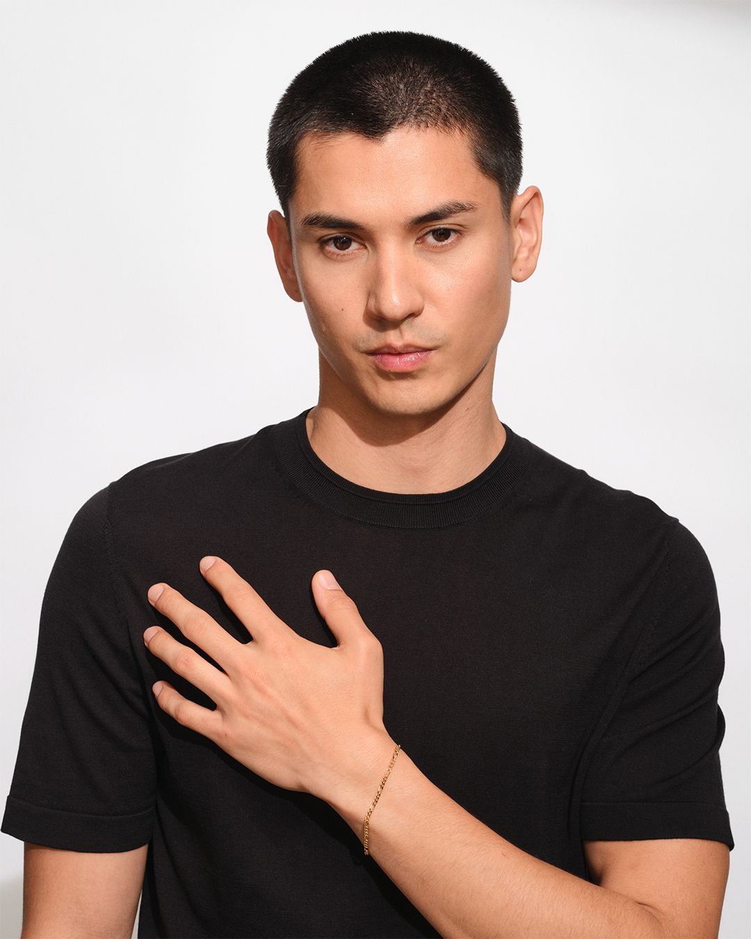 Bo Bracelet Slim Gold 7.7Inch / ボー ブレスレット スリム ゴールド