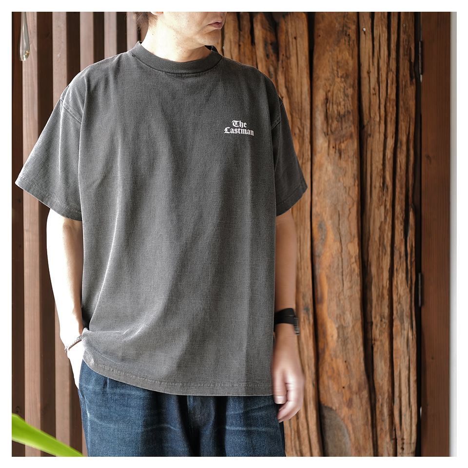 【Last1 L】 PRINTED TEE -HUG-
