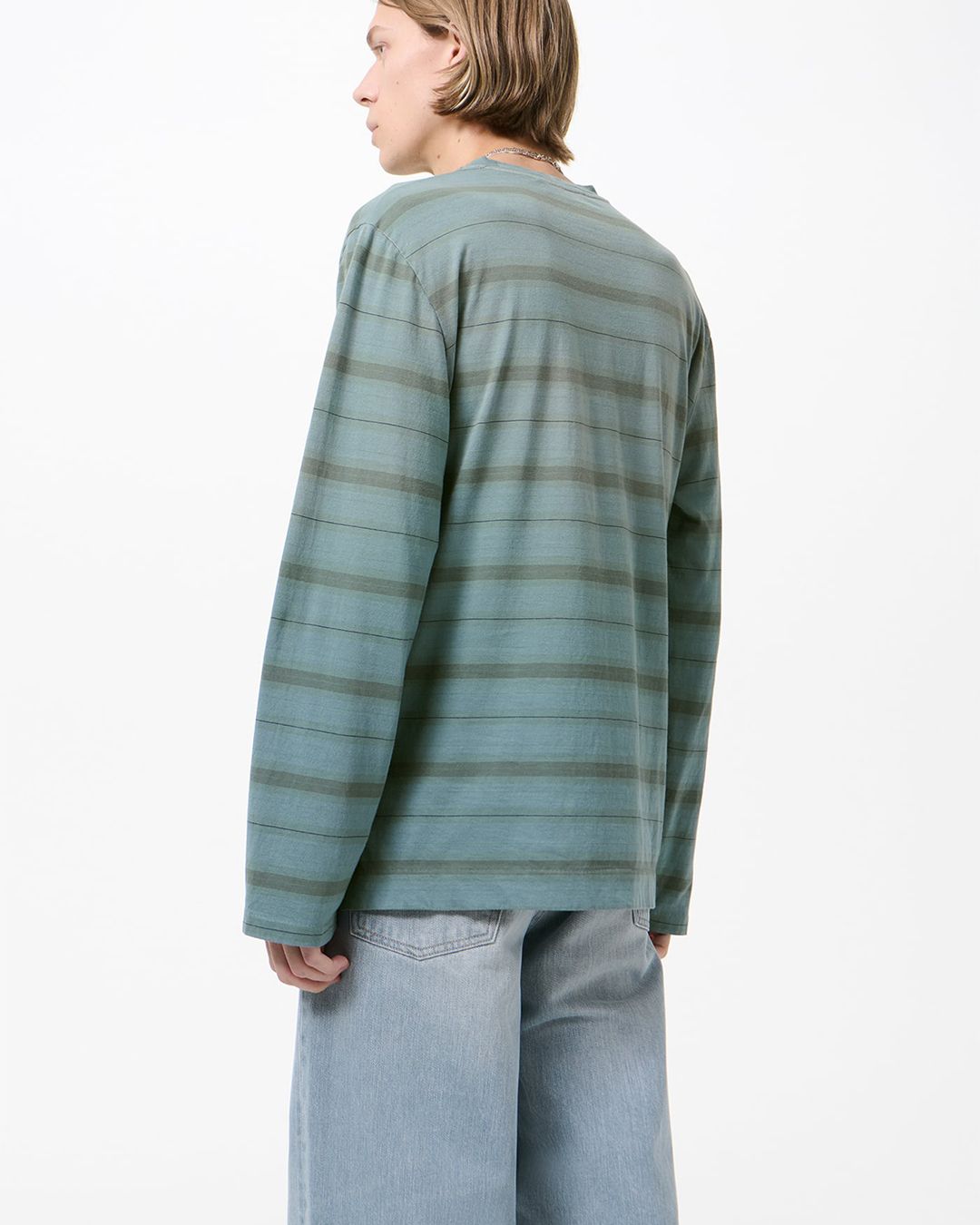 BOX LONGSLEEVE  Spray Fade Ghost Stripe