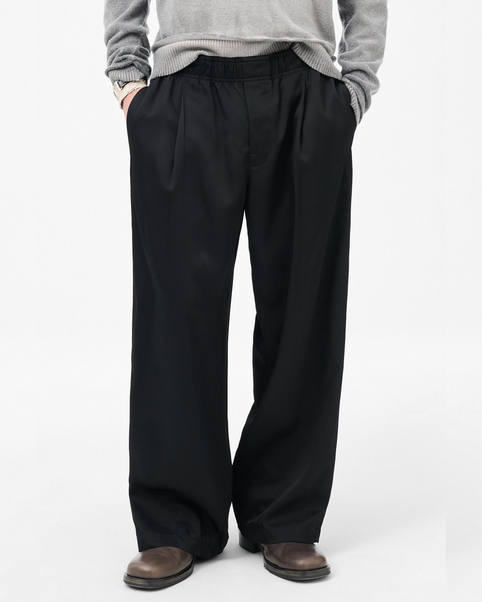 LEISURE TROUSER   Fresh Black Tarmac Twill