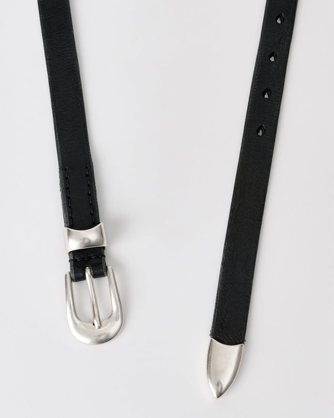 2 CM BELT Black Lether