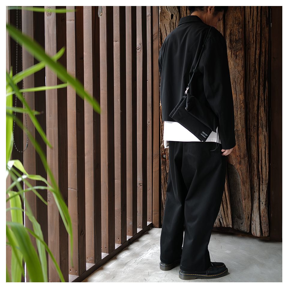 メゾン・マルマン・マルジェラ　コットントラウザーズ Maison Margiela - コットントラウザーズ Black | River