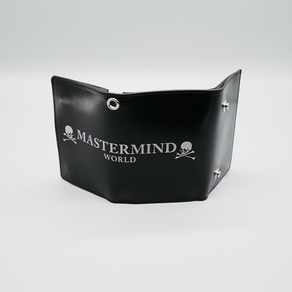 mastermind JAPAN - 【MASTERMIND WORLD】 SHORT WALLET BLACK | River