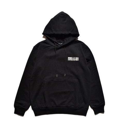 【Last1 M】WDS × MINEDENIM Photo Hoodie Black