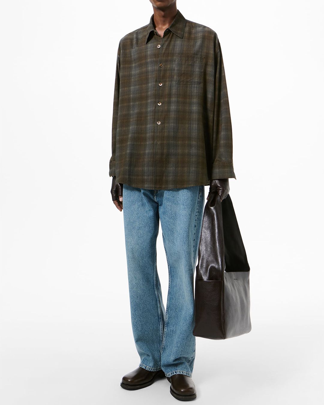BORROWED SHIRT  More Check Print