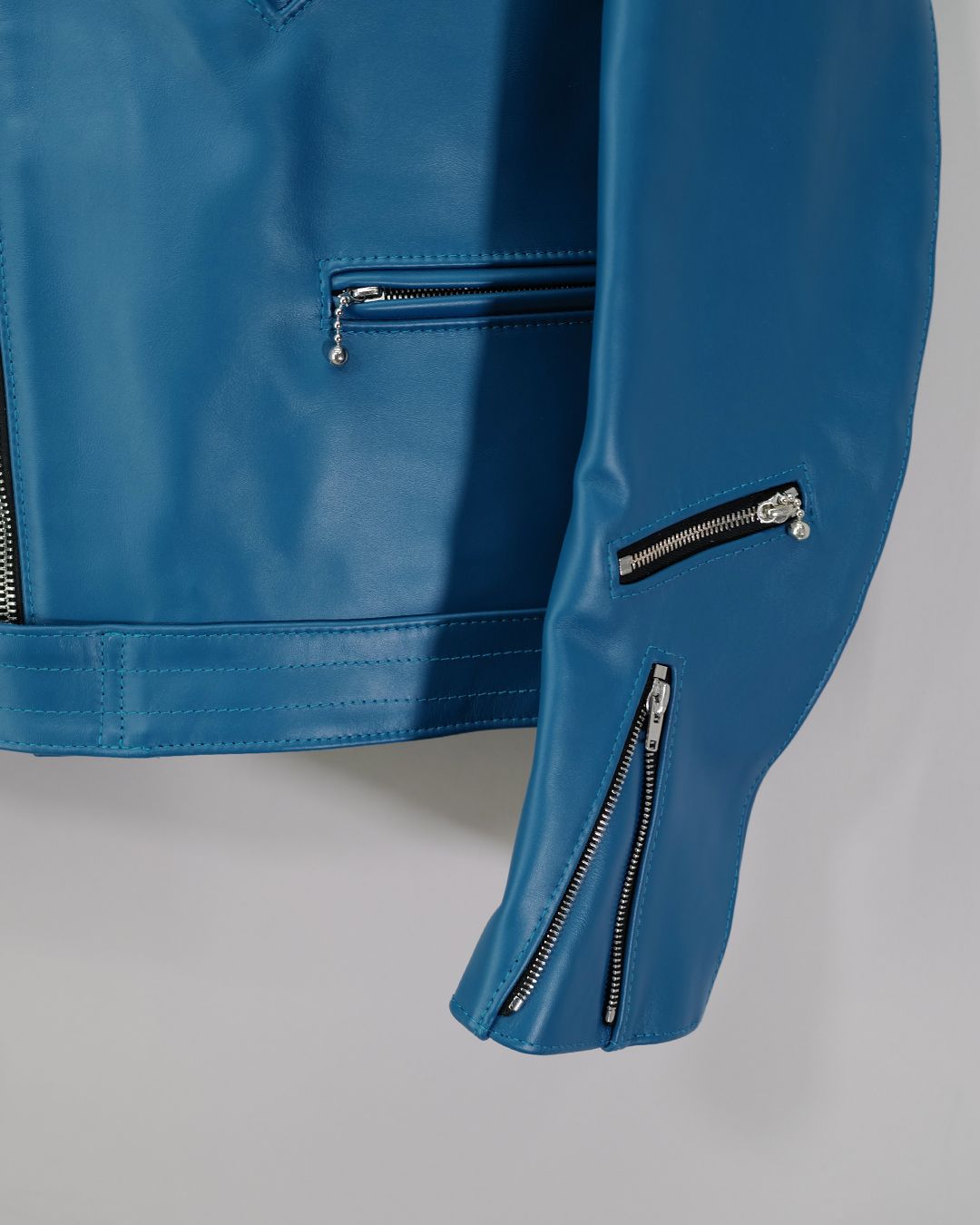 Cyclone -サイクロン- 【Tight-Fit】   (ホースレザー / 裏地:タータンチェック/) VintageTurquoise