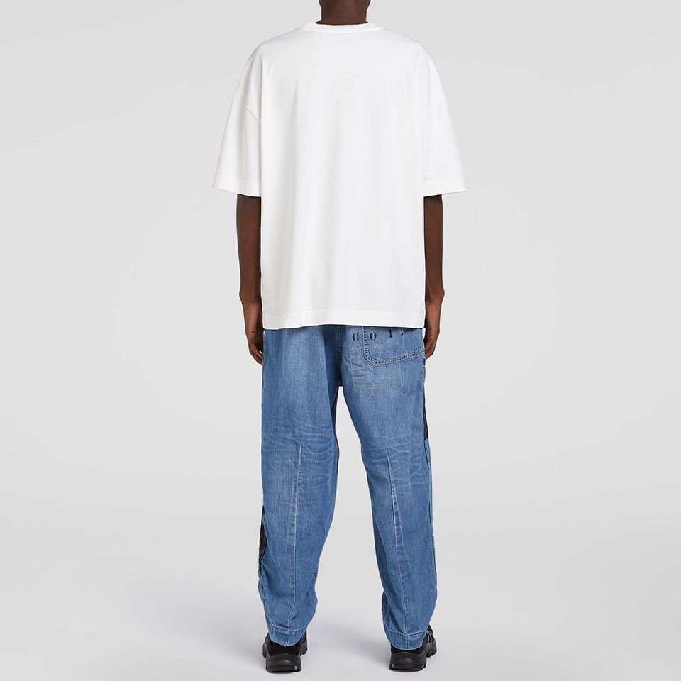 LM1-4 Oversized T-shirt [CENTRAAL PROCESS] Light Ecru