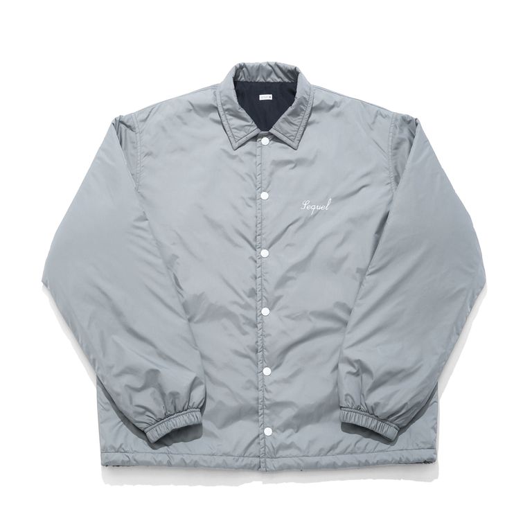 SEQUEL - SQ-24AW-JK-11 COACH JACKET GRAY | River