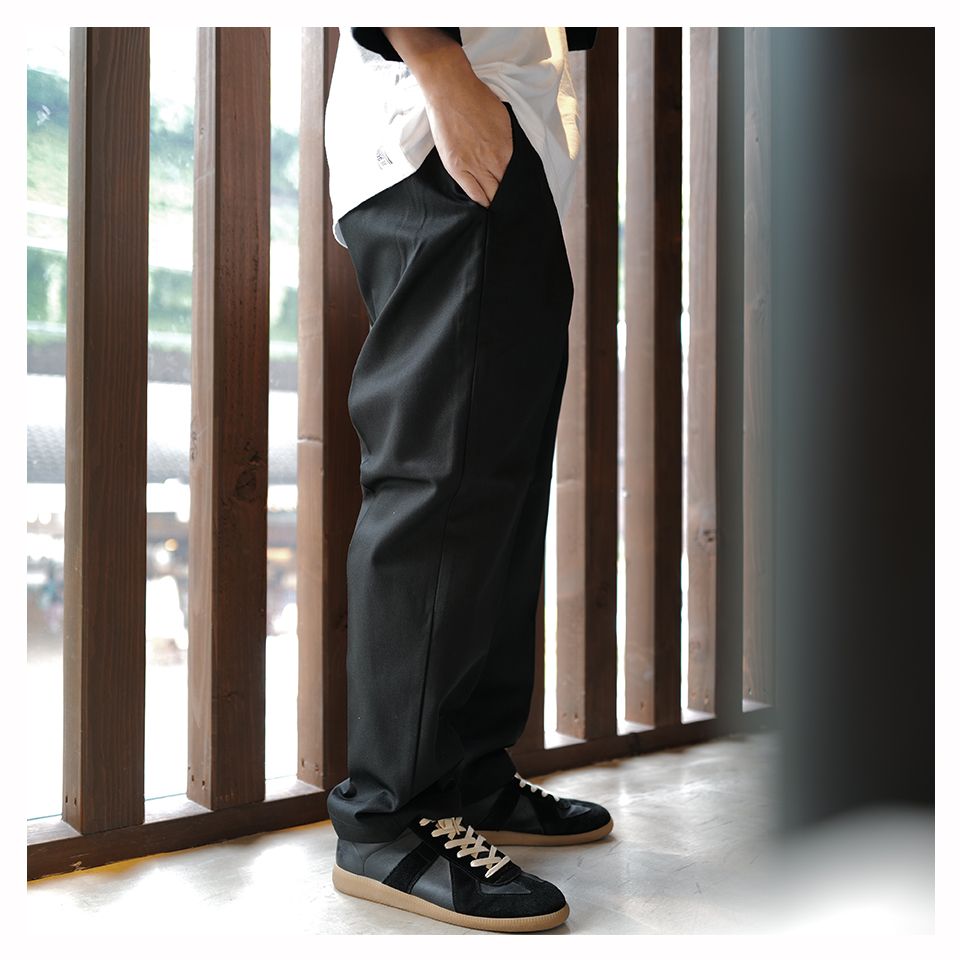 SEQUEL - SQ-24SS-PT-08 CHINO PANTS (TYPE-F) BLACK | River