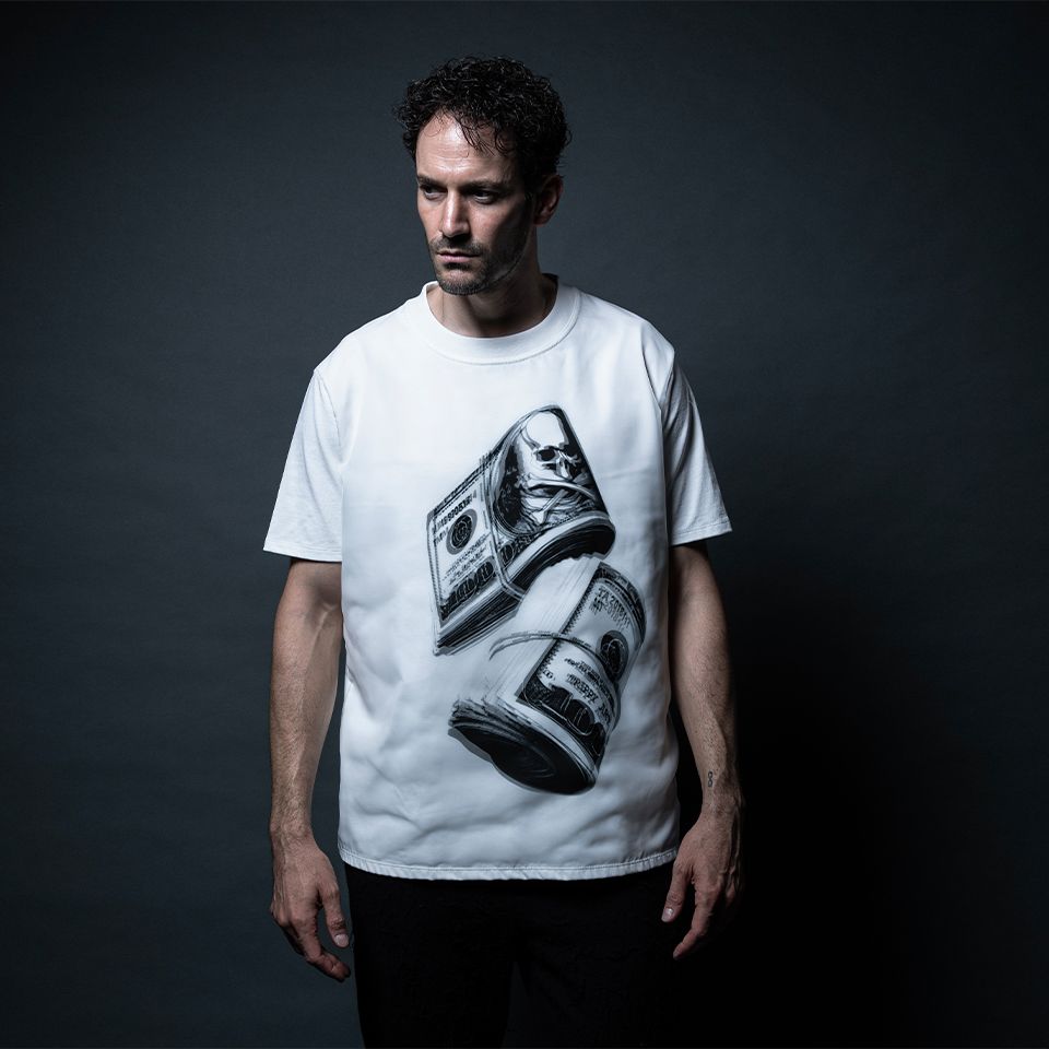 xTRIPPY ART  TEE $1,000  White