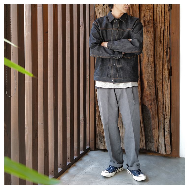 SEQUEL - 【Last1 XL】 SQ-23AW-PT-01 CHINO PANTS (TYPE-XF) GRAY | River