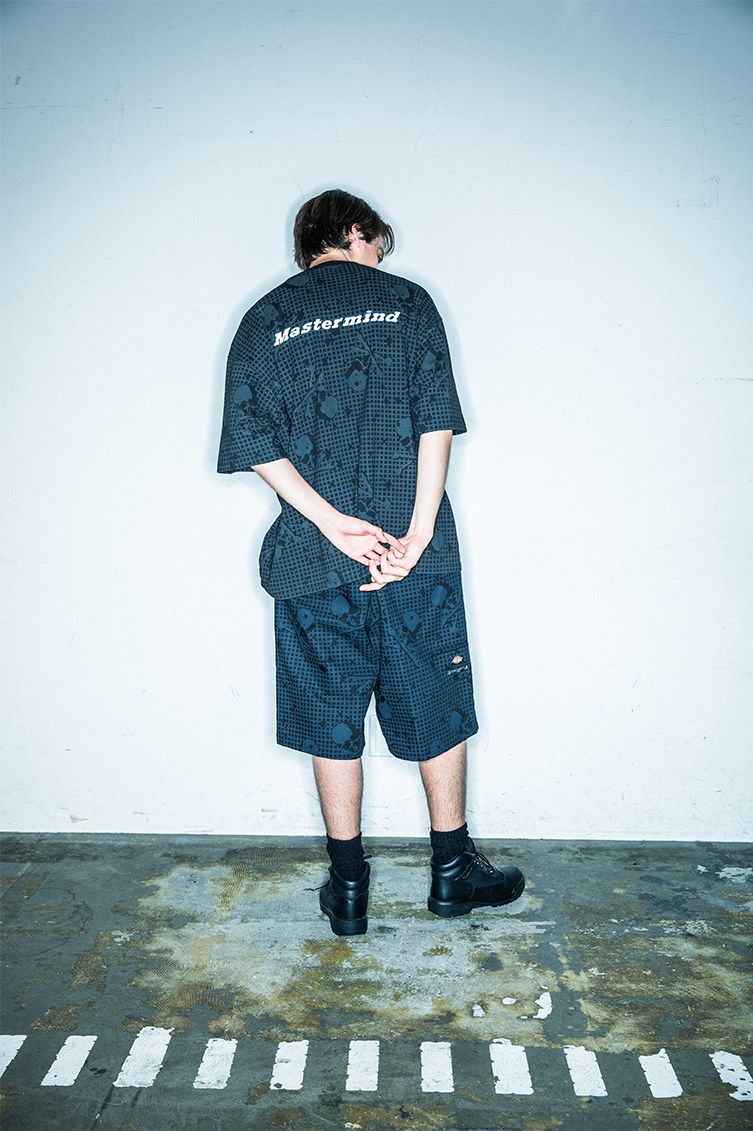 x Dickies NIGHT CAMO SS TEE Black