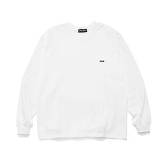 GX-A24-LT-04  LONG SLEEVE T-SHIRT   WHITE